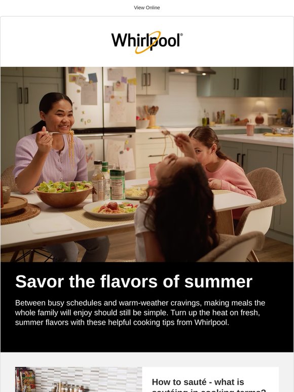 Your June newsletter with home + appliance tips