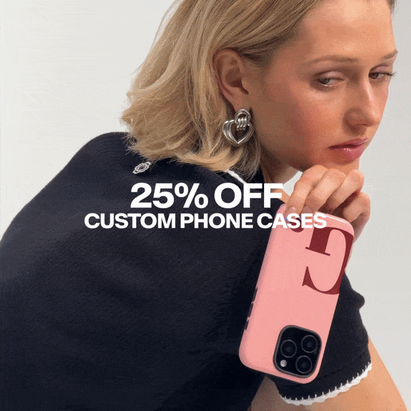 25% OFF CUSTOM CASES