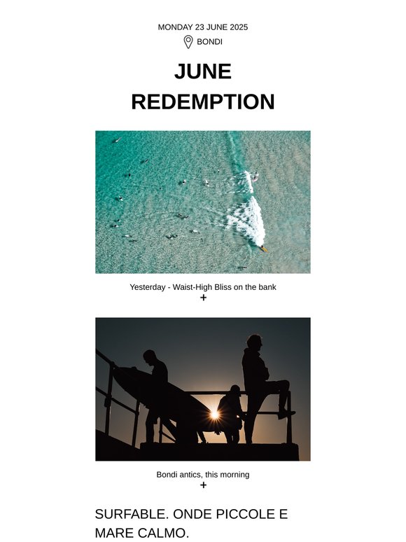 : : June Redemption