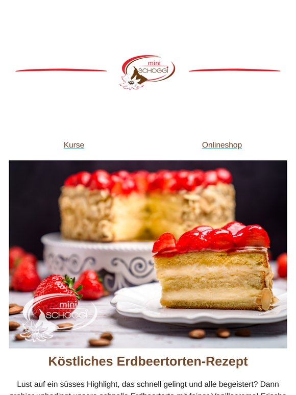 Feines Erdbeertorten-Rezept für Dich Backenthusiast 😍
