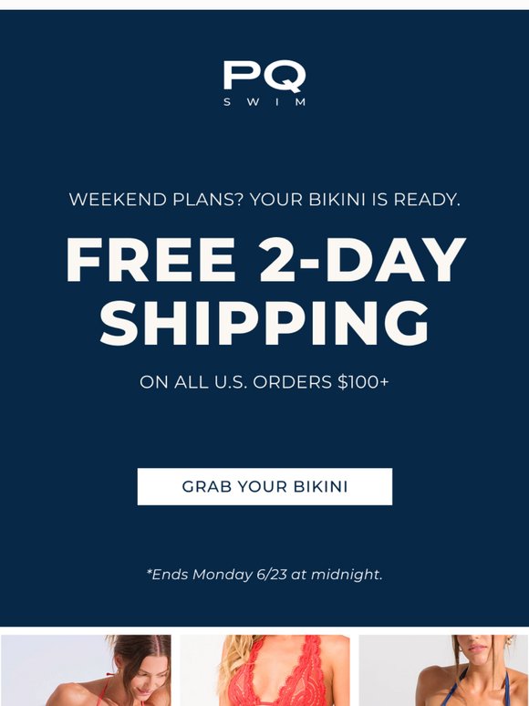 Free 2-Day Shipping Starts Now