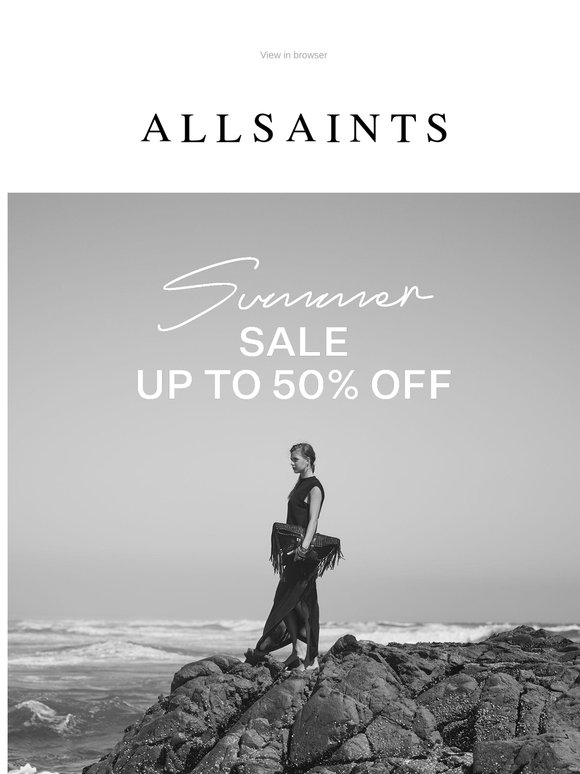 Weekend treat? Cue, SALE