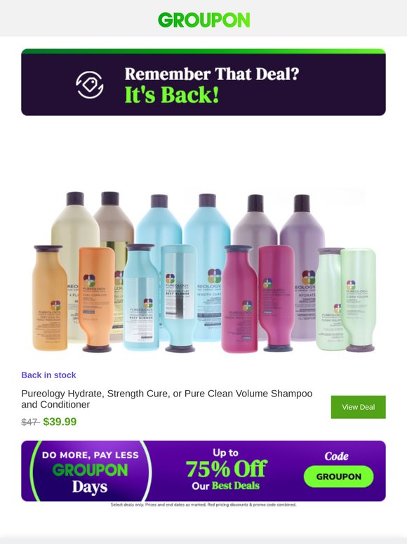 The deal you wanted is back in stock—grab it while you can!