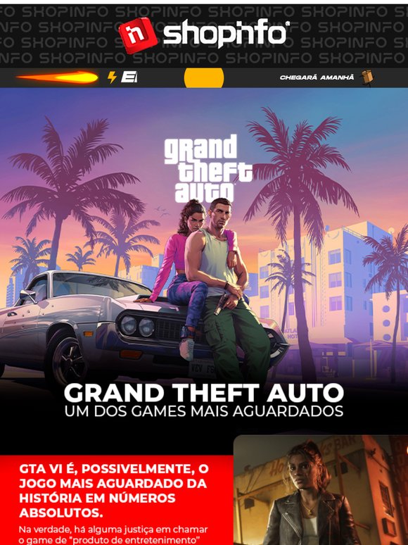 GTA VI: o jogo mais esperado da história está chegando!