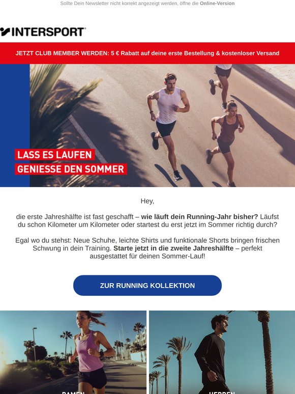 Bereit für deinen Running-Sommer?
