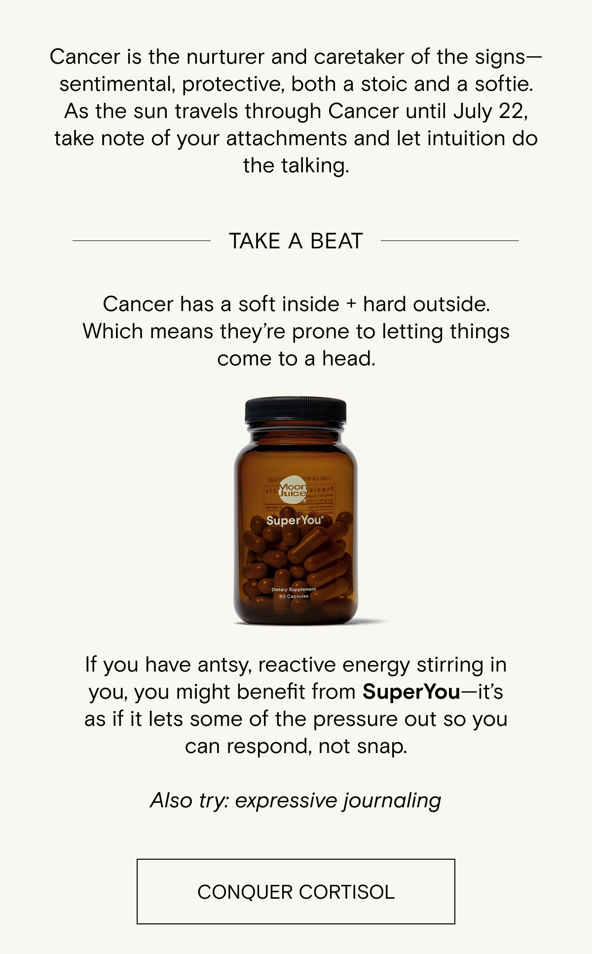 Conquer Cortisol with SuperYou