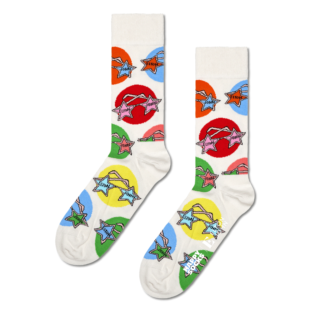 Elton John Glasses Sock