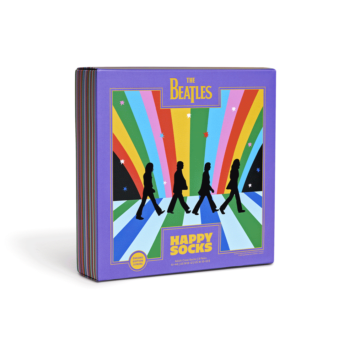Beatles 3-Pack Socks Gift Set