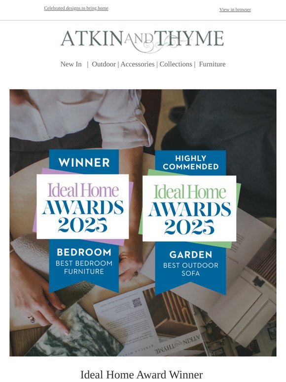 Ideal Home Award Winner | Brera & Valentina