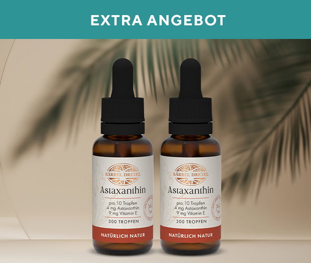 Tagesangebot: 279002, BÄBEL DREXEL Astaxanthin Tropfen 4 mg Astaxanthin 2 x 10 ml