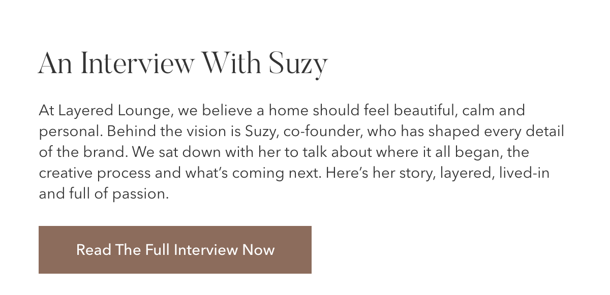 An Interview With Suzy