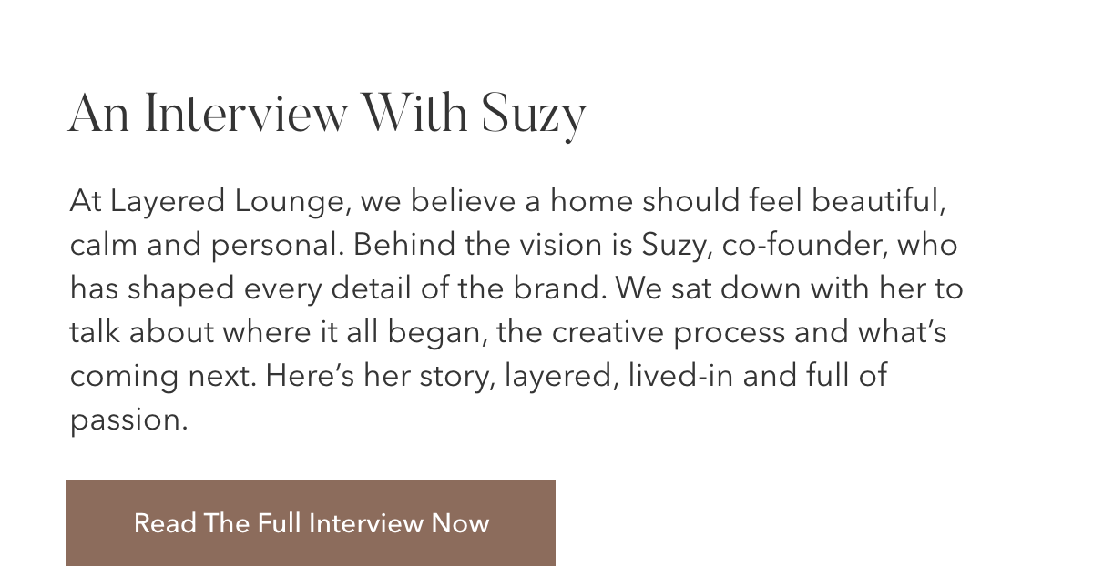 An Interview With Suzy