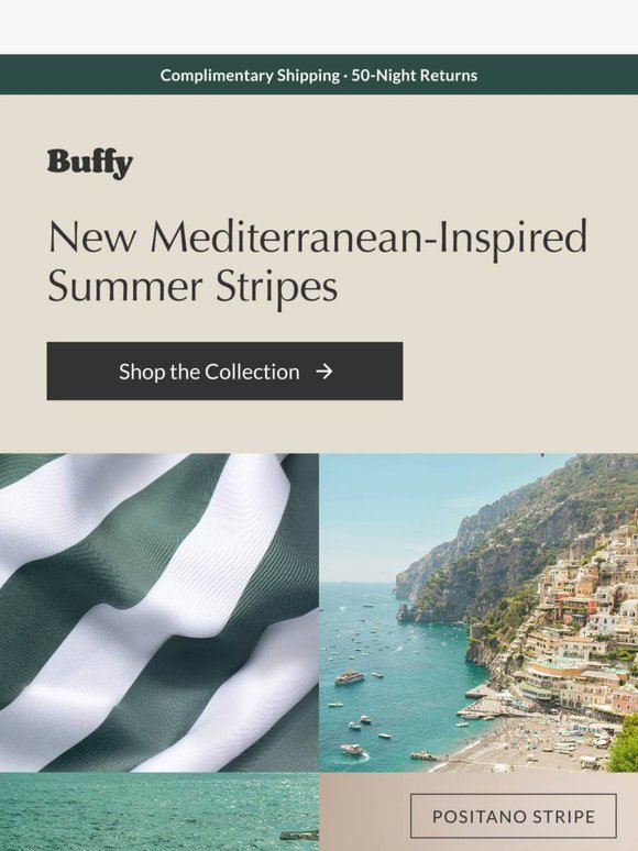 NEW: Mediterranean Summer Stripes