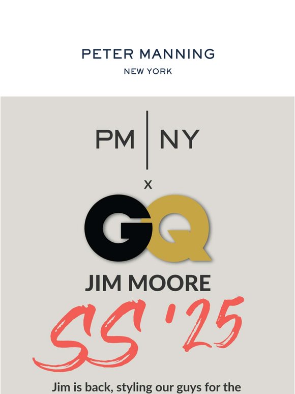 PM x GQ/Jim Moore SS '25: Summer Looks