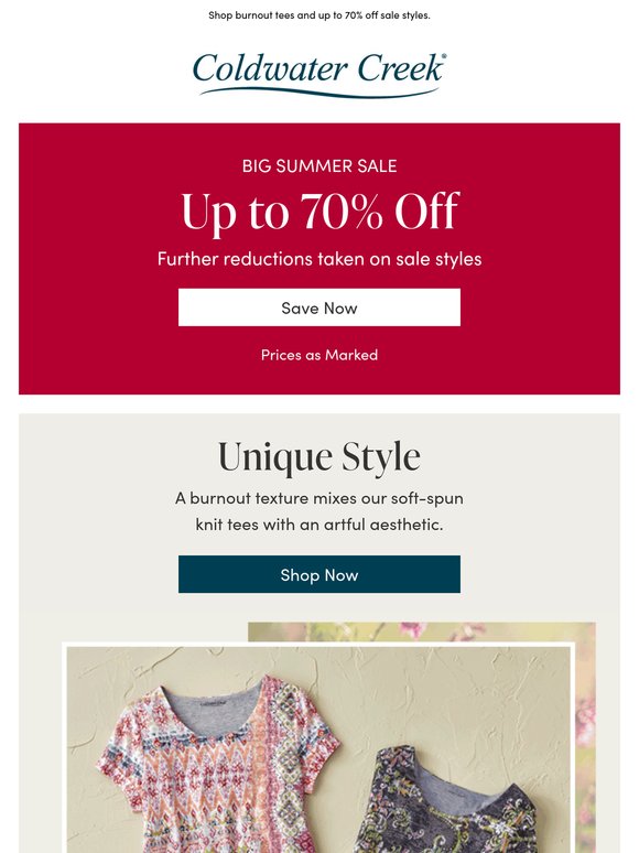 Artisanal Essentials & Big Summer Sale