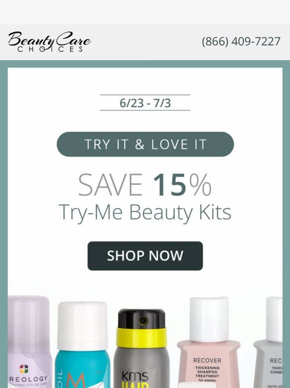 Travel-Ready Kits + A Free Mystery Mini Duo
