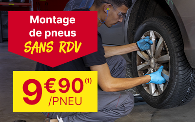 Montage pneus