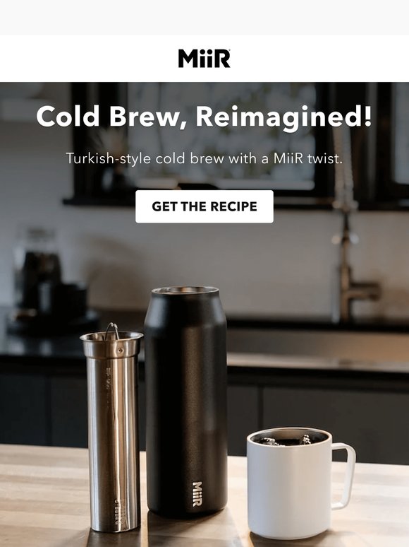 Turkish-style Cold Brew? Yes, Please.