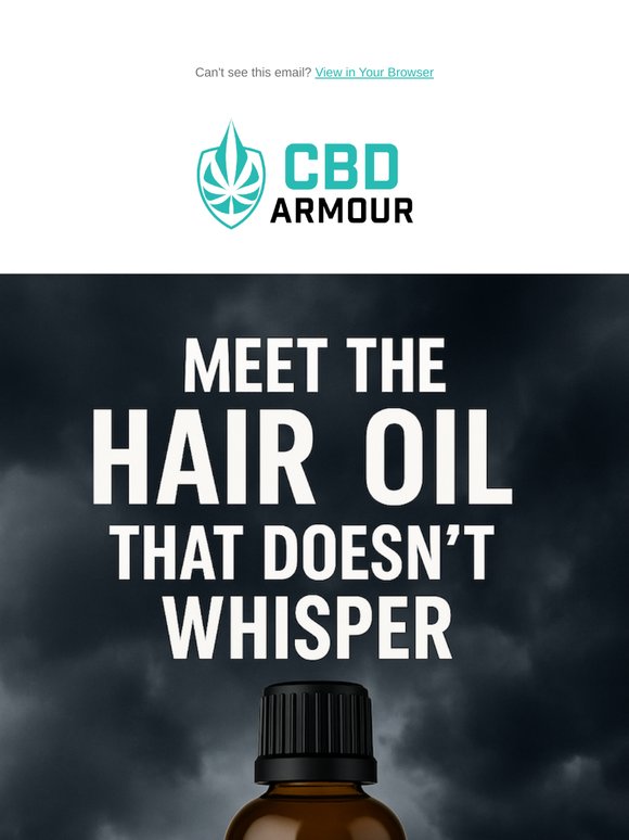 Your scalp’s been quietly begging you