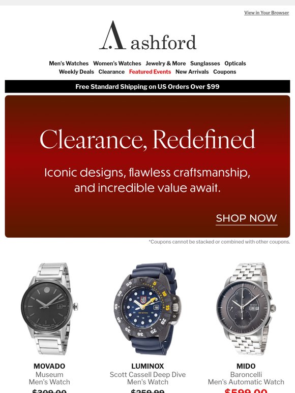 Final Clearance! Deals Like You've Never Seen