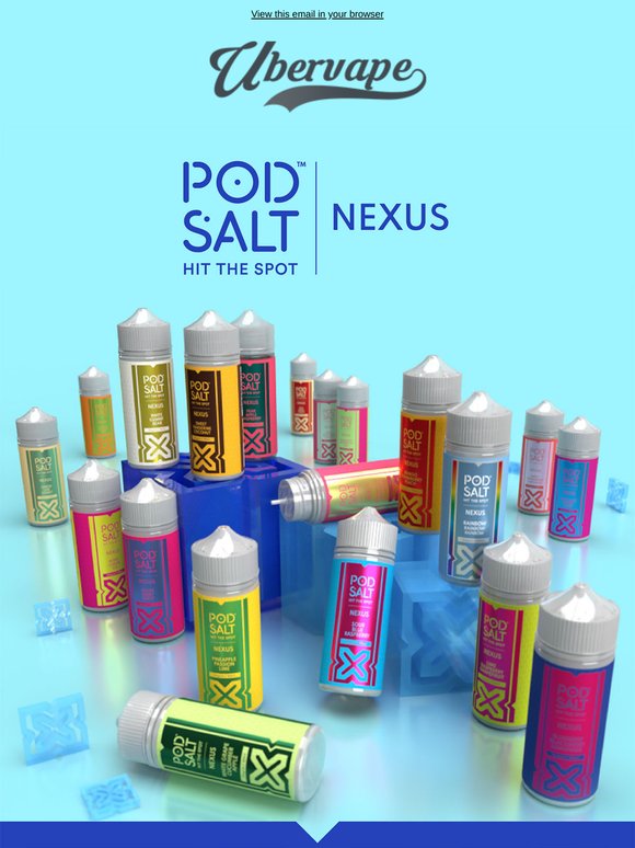 Pod Salt Nexus 120ml - 4 for £20