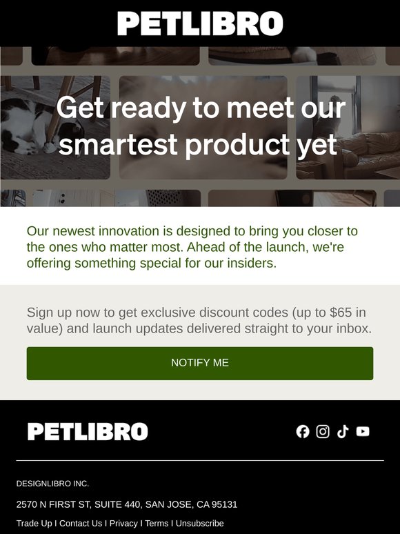 Coming soon: Our smartest product yet