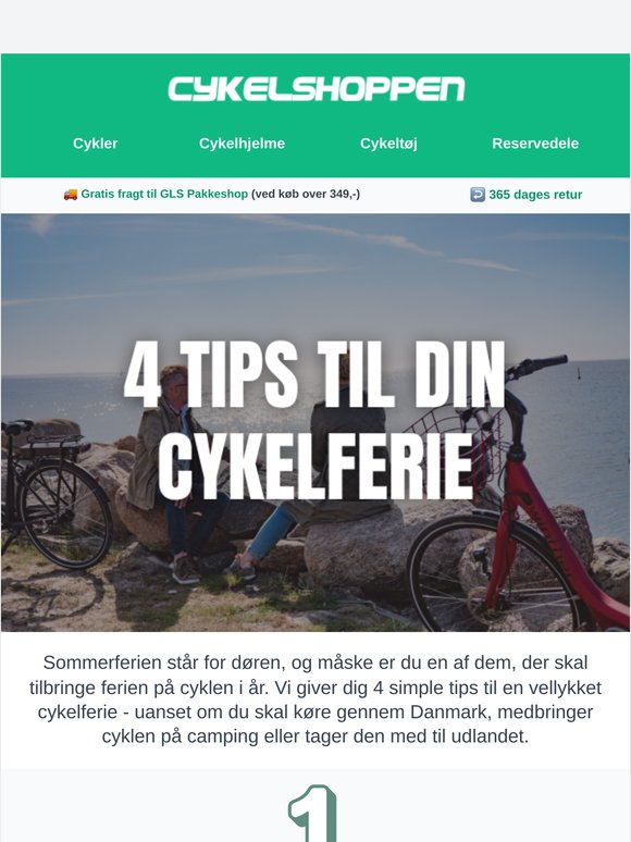 Skal du på cykelferie i år? 🚴🏼⛱️