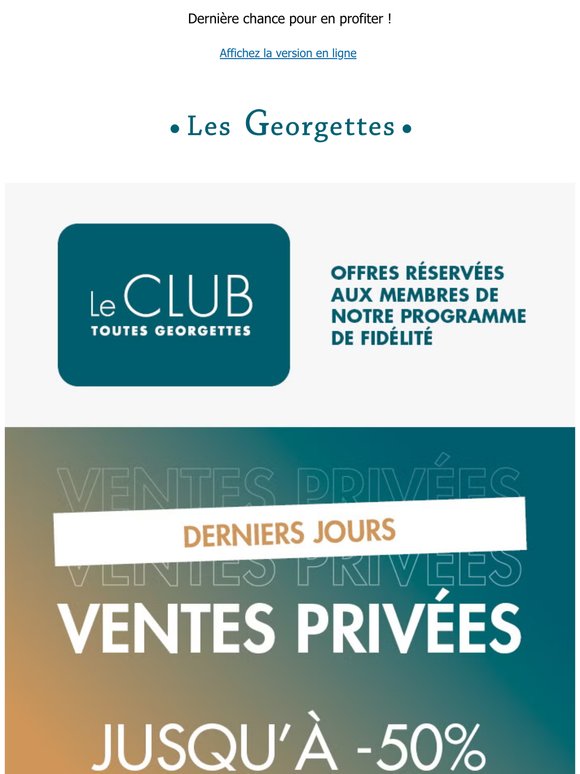 Ventes Privées : Demain c'est fini 😱