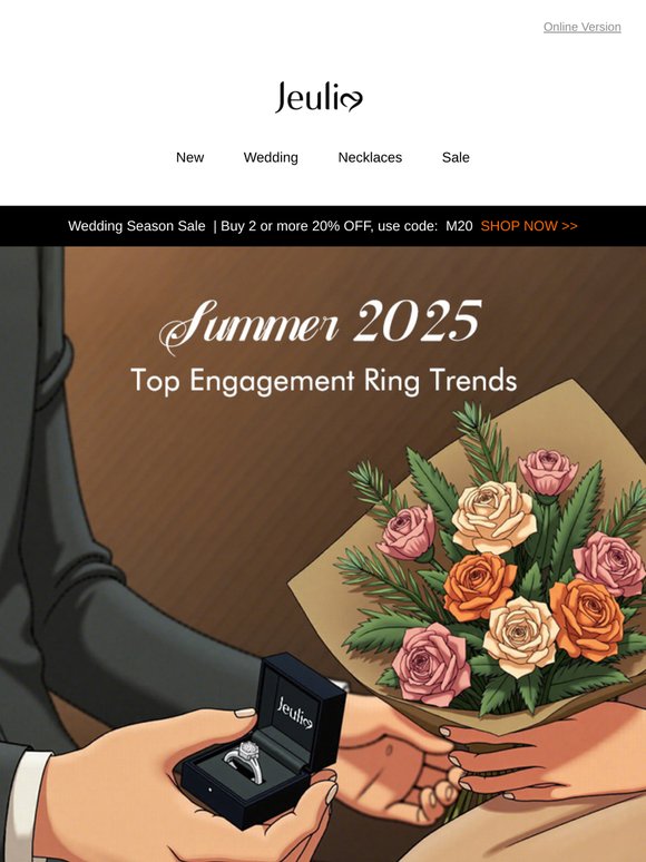 Trend now: The weeding rings everyone's saying “I do”