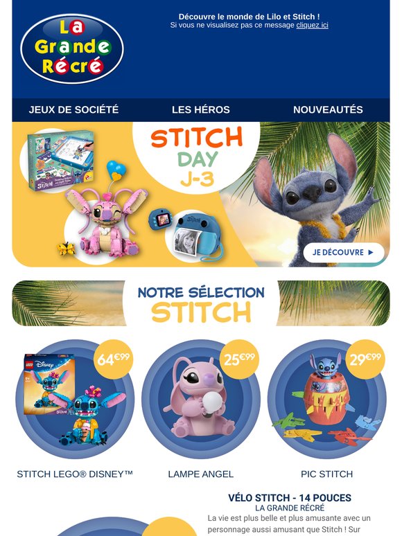 🌴 Stitch day J-3 !