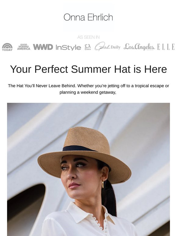 Your Perfect Summer Hat Is Here