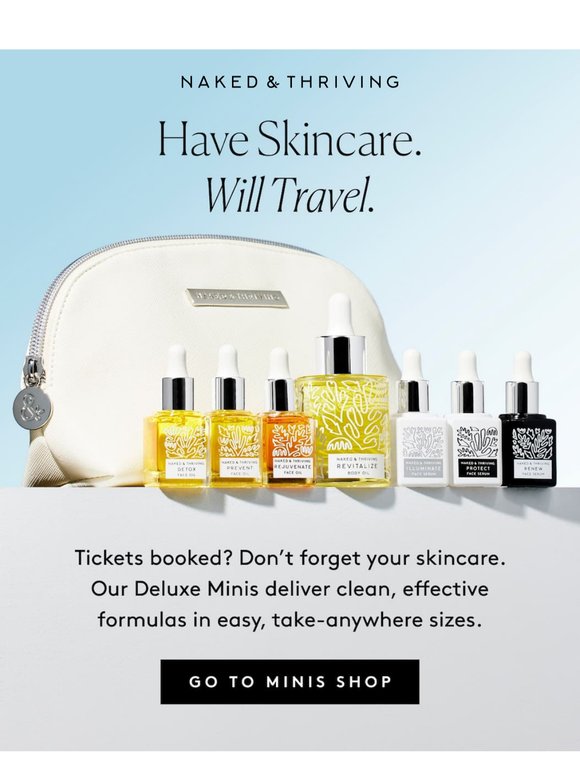 On the Itinerary: Gorgeous Skin ✈️