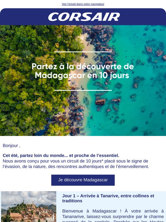 🌊 Évasion garantie : 10 jours inoubliables à Madagascar