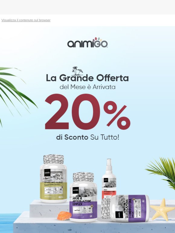 Ultime Ore per il 20% di Sconto ⌛️