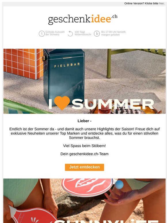 Sommer Highlights!