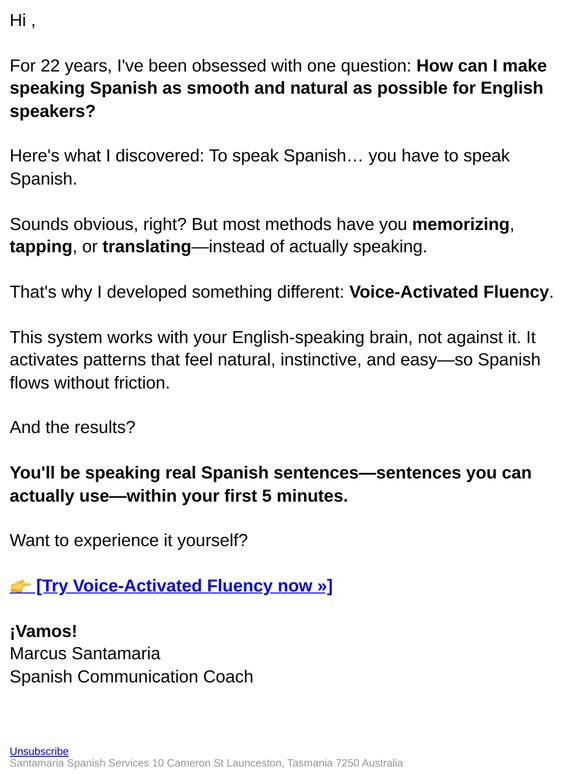All-new Voice-Activated Fluency (5-minute speaking experience)