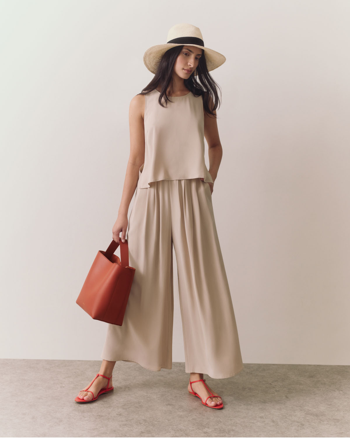 Packable Wide Brim Ecuador Hat Natural