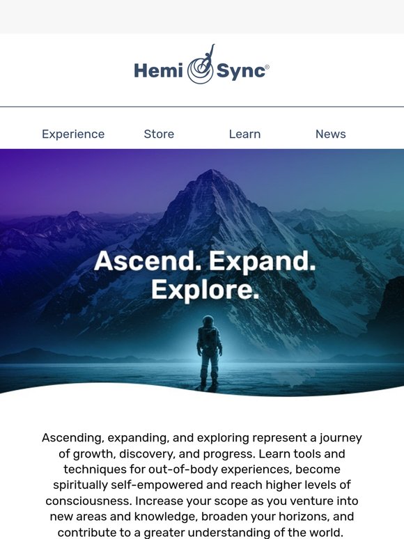 Ascend. Expand. Explore