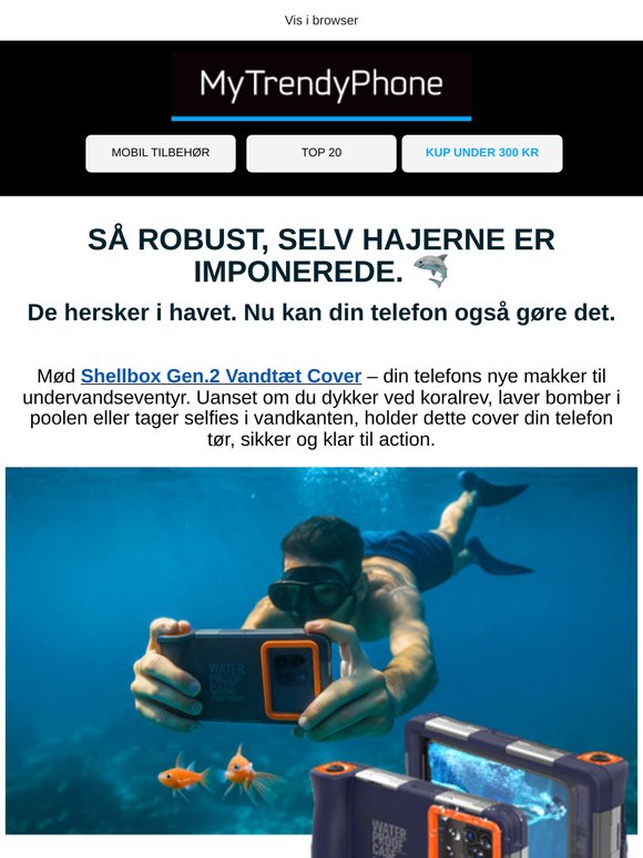 Så robust, selv hajerne er imponeret 🦈