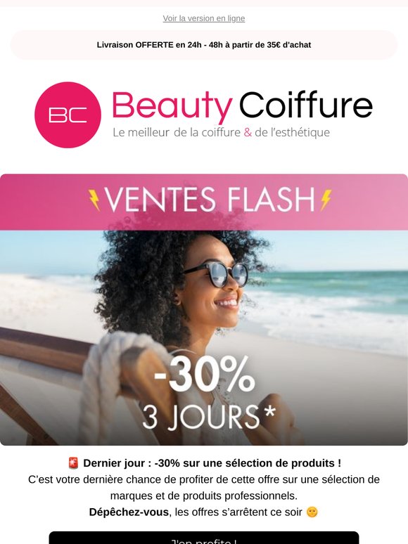 ⚡Ventes Flash ⚡: Dernier jour pour en profiter — !