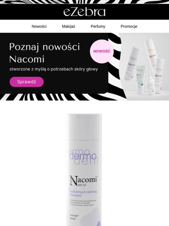 🌸 Nowości Nacomi - czas na detoks skóry głowy