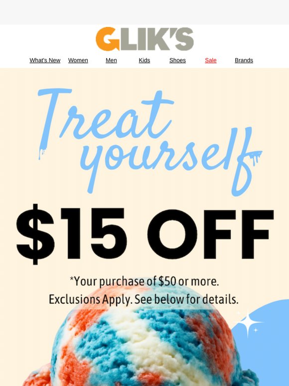 Grab $15 Off Your Next Purchase! 💵