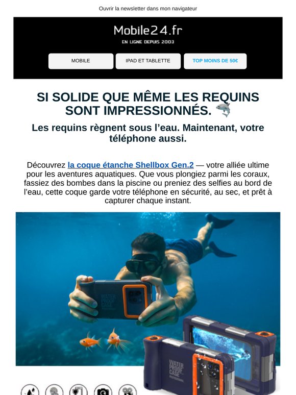 🦈 Si solide que même les requins sont impressionnés 🦈