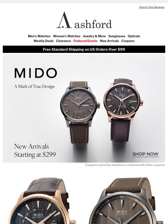 Our Latest MIDO Finds Are In (but Going Fast!)