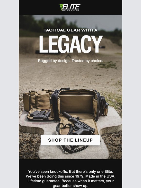 Gear Up. The Elite Way.