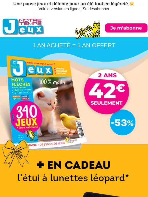 L’été commence avec une surprise 🎁 !