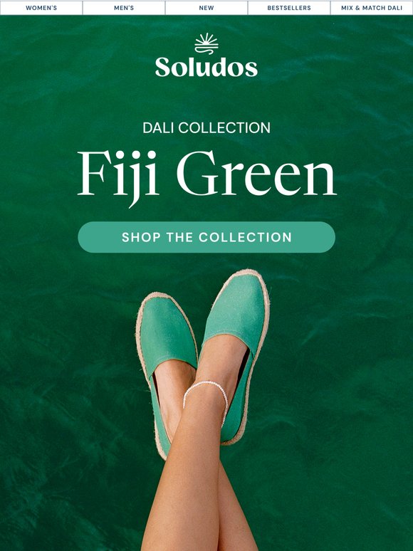 Get Lost in Fiji Green🌴