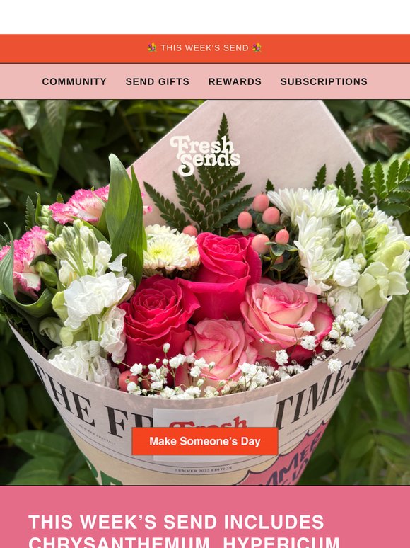 This week's send 💐