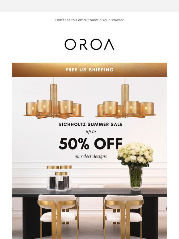 Eichholtz Summer Sale: up to 50% OFF