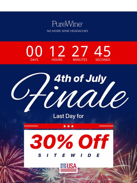 🎇 It's Our 4th Of July Finale! 🎆